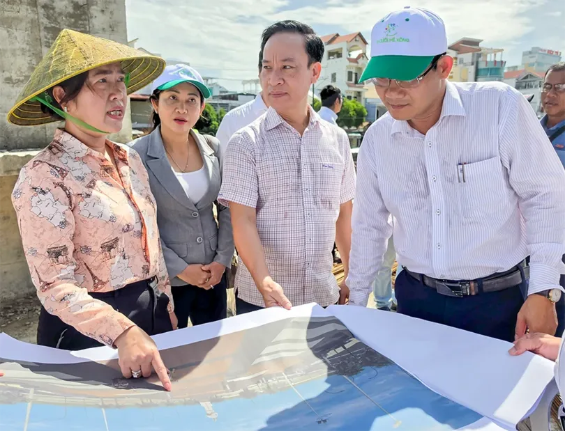 TP. Cần Thơ: Lãnh đạo TP Cần Thơ kiểm tra, khảo sát một số công trình, dự án trên địa bàn thành phố